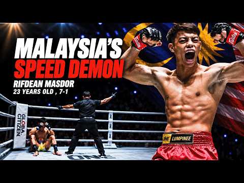 Malaysia’s FASTEST Knockout Machine 🇲🇾👊 Rifdean Masdor’s Insane Highlights
