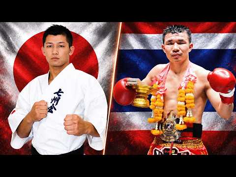 KARATE VS. MUAY THAI 🥋🥊 Hiroki Akimoto vs. Capitan | Kickboxing World Title Full Fight