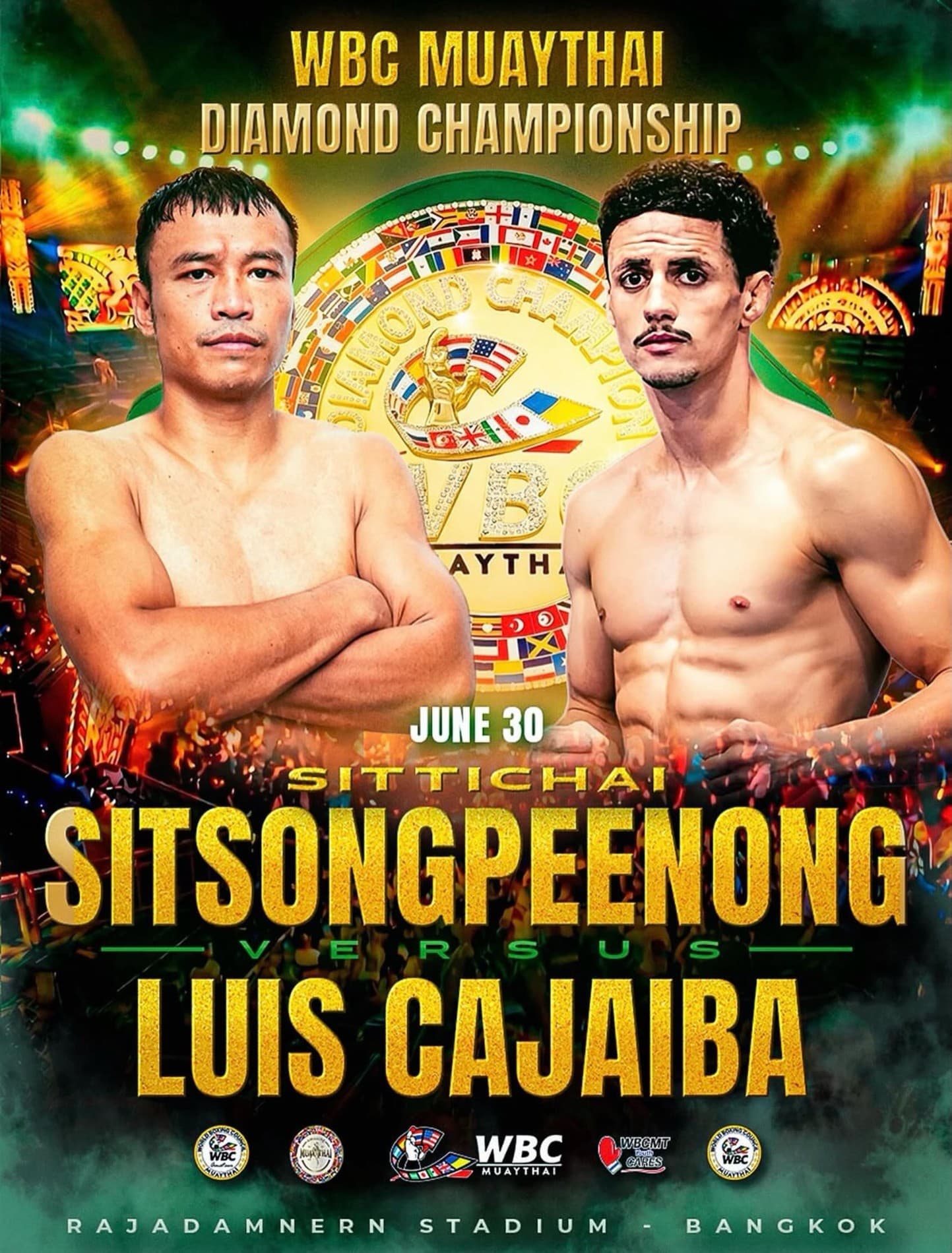 Sitthichai to Face Luis Cajaiba for WBC Muay Thai Diamond Belt at Amazing MuayThai World Festival 2026